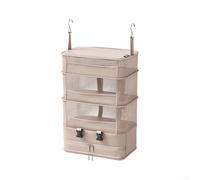 Melbolda Heavy Duty 5 ripiani armadio appendiabiti per camper viaggio | Design verticale a 5 livelli, massimizza lo spazio nell'armadio, riduce il disordine, ideale per piccoli camper e camper