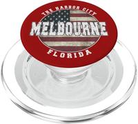 melbourne, florida, vendemmia, bandiera americana PopSockets PopGrip per MagSafe