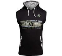 Melbourne S/L Hooded T-shirt - Black - S