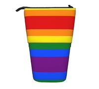Melbrakin Arcobaleno Telescopico Astuccio Portapenne Telescopico Astuccio Borsa Cancelleria, per Ufficio Scolastico, Natale2, Taglia Unica, Organizzatore di Borse