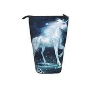 Melbrakin Astuccio per matite Magic Unicorn Horse Pen Supporto telescopico Supporto per cancelleria Custodia Materiale scolastico per Studente Artista Ufficio Infermiere