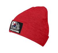 Melbrakin Berretto Unisex con Teschio e Bandiera della Repubblica di Corea, Divertente e Originale.