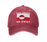 Melbrakin Cappellini Make America Go Away per Donna e Cappelli Groenlandia per Uomo