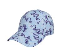 Melbrakin Cappellino da Baseball con Drago Cinese per Uomo e Donna, Regolabile, Ideale per proteggersi dal Sole, Perfetto per la Corsa e Gli allenamenti. Cappellino da Baseball per Uomo e Donna.