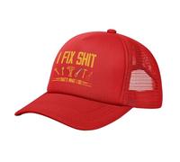 Melbrakin Cappello da Camionista in Rete I Fix Shit cap That's What I Do