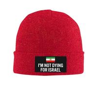 Melbrakin Cappello Non muoio per Israele Cappello Rendi di Grande l'Iran Cappelli Invernali Berretto per Uomo e Donna