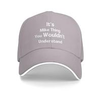 Melbrakin È Una Cosa da Mike Che Non capiresti. Cappellino da Baseball a Basso Profilo per Uomo e Donna, Sport all'Aria Aperta, Trucker, papà.