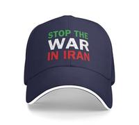 Melbrakin Ferma la Guerra in Iran Cappello Free Iran Tucker Cappelli da Baseball Uomo Donna Regolabile