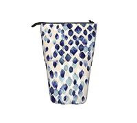 Melbrakin Indigo Rain Astuccio telescopico Organizer stand-up Astuccio per cosmetici Astuccio per penne per cancelleria