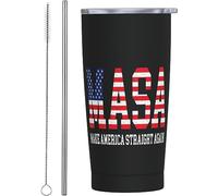 Melbrakin Masa Make America Straight Again Bicchiere da caffè in acciaio inossidabile con isolamento sotto vuoto da 20 once Tazza da acqua da viaggio