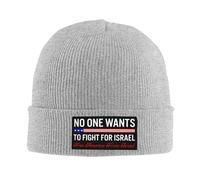 Melbrakin Nessuno Vuole Combattere per Israele Cappello Libera l'America da Israele Cappello Cappelli Invernali Berretto per Uomo e Donna