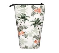 Melbrakin Palme tropicali Astuccio telescopico Portapenne Telescopico Astuccio Borsa Cancelleria, per ufficio scolastico, Natale2, Taglia unica, Organizer per borse