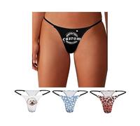 Melbrakin Perizoma Personalizzato per Donna, Aggiungi Volto/Foto/Testo, Biancheria Intima da Donna Personalizzata, Mutande Sexy Divertenti, Regali