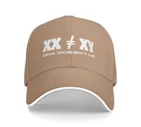 Melbrakin Sport XY Non è uguale a XX Cappellino da Baseball a Basso Profilo per Uomo e Donna, Sport all'Aria Aperta, Trucker, Dad Hat.