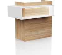 MELCAP BANCO RECEPTION CON VANO A GIORNO BIANCO/ROVERE ART.AR0930R