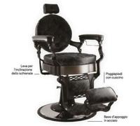 MELCAP POLTRONA BARBER ST LOUISE NERA ART.AR0986N