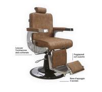 MELCAP POLTRONA MADISON MARRONE ART.AR0947M