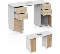 MELCAP TAVOLO RICOSTRUZIONE DUO BICOLOR CON ASPIRATORE ART.AR0956