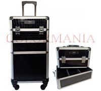 MELCAP TROLLEY MOVING 3 IN 1 CON BEAUTY CASE 3 in 1 PROFESSIONALE ESTETISTA