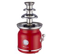 Melchioni 118370003 fontana di cioccolato Rosso, Acciaio inox 90 W