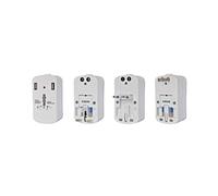 Melchioni Adattatore Universale 2 USB 2.4 A MKC Power 502062 Micro