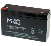 Melchioni Batteria al Piombo 6 Volt 12 Ampere