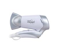 Melchioni Family - 118030005 - Asciugacapelli da viaggio Handy Style - 17x7x21,5 cm - 1200 W - 115-230 V - bianco-grigio - Melchioni family - 64942 - Conf. da 1 Pz. - 118030005