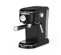 MELCHIONI FAMILY AROMATICA PLUS, MACCHINA DA CAFFÈ 3 IN 1, Compatibile con Capsule Nespresso, Cialde E.S.E. o caffè in Polvere, 1100 W, 15 bar, serbatoio acqua 1,2 L, Montalatte, NERO