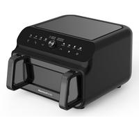 Friggitrice ad Aria 10 Litri Doppia Resistenza Grill Timer Display come Philips