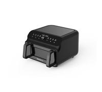 Friggitrice ad Aria 10 Litri Doppia Resistenza Grill Timer Display come Philips