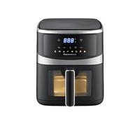 MELCHIONI FAMILY Emma NEW FRIGGITRICE AD ARIA, capacità 5 l, Max potenza 1500 W, Nero / Plastica