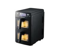 Melchioni Family Friggitrice ad Aria Giulia 10L Doppio Cassetto Potente e Versatile 2.600W alimentazione 220-240V