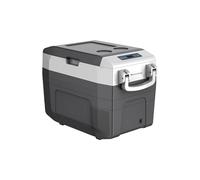 Melchioni Family | Frigo portatile con doppio scomparto - temperatura da +10°C a -18°C, LED, display, maniglie retraibili, 12/24V auto, adattatore 220V opzionale