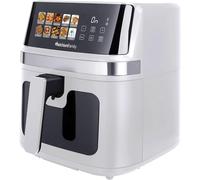 Melchioni Family GAIA PLUS Friggitrice ad Aria 8L XXL con Doppia Resistenza Air Fryer Senza Olio, 10 Programmi, Display LED, Timer 60 min, Temperatura 80°-200°C, 2200W
