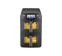 MELCHIONI FAMILY GIULIA FRIGGITRICE AD ARIA, capacità 10 l, Max potenza 2600 W, programmi, da 80 °C a 200 °C, Nero / Plastica