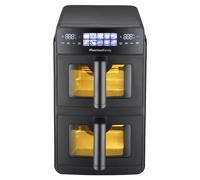 Melchioni Family Friggitrice ad Aria Giulia 10L Doppio Cassetto Potente e Versatile 2.600W alimentazione 220-240V