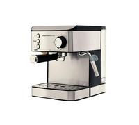 Melchioni Family | Macchina Caffè Cialde, Capsule, Grani Robusta Plus, Inox 20, Capacità da 1,6 litri, Colore Argento