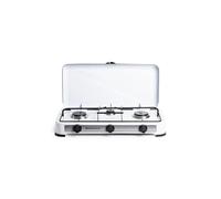 Melchioni Family Minerva 3 | Fornello a Gas 3 Fuochi - Struttura in Acciaio Smaltato, Griglia e Fuochi Removibili, Regolazione Fiamma, Potenza 2.9Kw