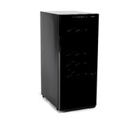 Melchioni Vermentino 18 C Dual Cantinetta vino con compressore Libera installazione Nero 18 bottiglia/bottiglie