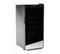 Cantinetta - 18 bottiglie - Libera Installazione - Glass/Black - Classe G - Compressore - MELCHIONI - VERMENTINO 18 C - Veloce