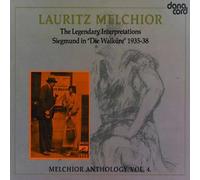 Melchior Lauritz - Lauritz Melchior Anthology, Vol. 4 - 2 Cd