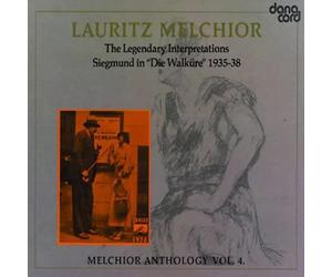 Melchior Lauritz - Lauritz Melchior Anthology, Vol. 4 - 2 Cd