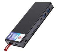 Mele Fanless Mini PC Stick PCG02 Pro WiFi 6 Windows 11 Pro Celeron N5105 8GB 256GB, Micro PC on a Stick Dual 4K HDR HDMI, Business Desktop Portatile Supporto PD3.0 Ethernet PXE Accensione Automatica