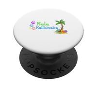 Mele Kalikimaka Christmas hawaiian palm tree xmas gifts PopSockets PopGrip Adesivo