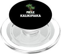 Mele Kalikimaka Christmas hawaiian palm tree xmas lights PopSockets PopGrip per MagSafe