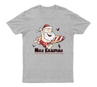 Mele Kalikimaka Santa Surfing T-Shirt Unisex Regalo Retrò Stagionale...