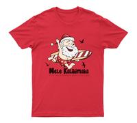 Mele Kalikimaka Santa Surfing T-Shirt Unisex Regalo Retrò Stagionale...