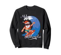 Mele Kalikimaka Surf Papa Mele Babbo Natale Felpa