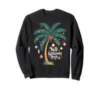 Mele Kalikimaka Tropical Christmas Hawaiian Palm Tree Xmas Felpa