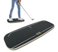 MELE LINKS Piastra a pressione da golf, aiuto per l'allenamento del golf, per principianti, pedana per bilanciamento del peso - aumenta la velocità di oscillazione - forza e tempo per colpire
